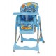 Стульчик для кормления Bertoni PRIMO, blue dolphins